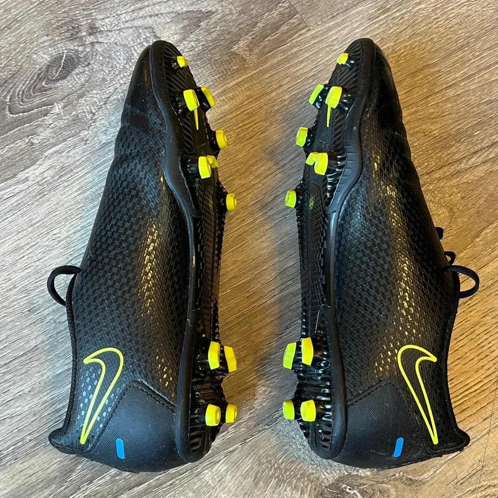 Nike Phantom GT Club FG MG Black Yellow Youth 6 Women 7.5 UK 5.5 EU 38.5‎